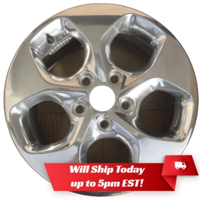 Llanta de aleación pulida 2621 nueva OEM 2017 2018 2019 17" Chrysler Pacifica Foto 1 de 3