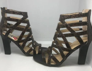 Marc Fisher 8M Womens Shoes Leana 2 Brown Multi LL New in box - Picture 1 of 7