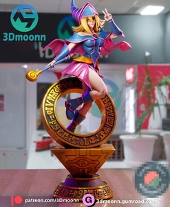 Dark Magician Girl 3D Printed Kit Unpainted/Unassembled - Picture 1 of 15