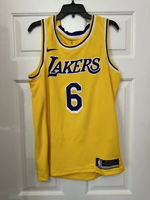 Camiseta deportiva para hombre talla grande Nike Lebron James Los Angeles Lakers #6 CW3668-738 NUEVA Foto 1 de 4