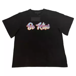 Newt KENDALL and KYLIE Womens Size M Be Kind Black Wash T-Shirt - Picture 1 of 10