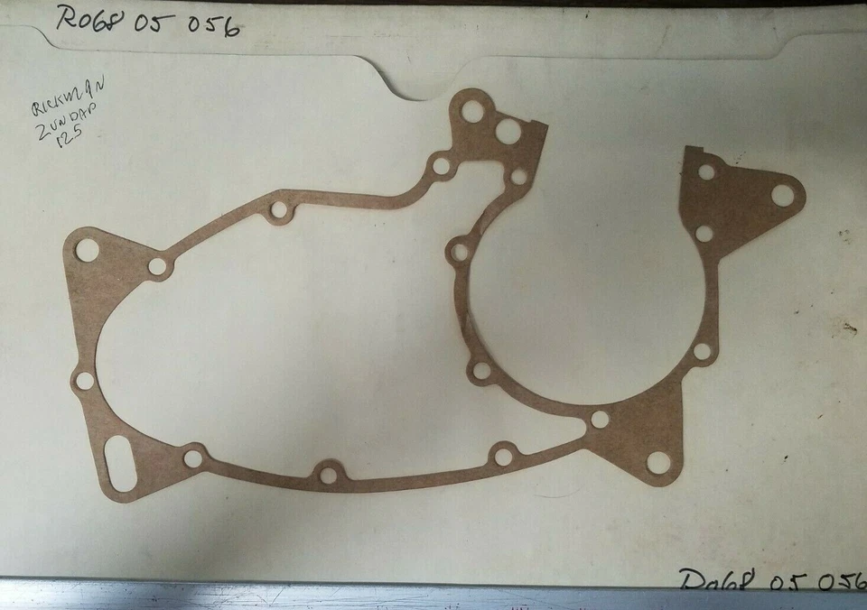 全新 NOS Rickman 发动机外壳 垫片 125 72-75 R068-05-056 BGB — 第 1/1 张图片