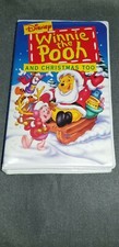 Winnie the Pooh and Christmas Too (Vhs, 1997) Complete in Case! Tested!