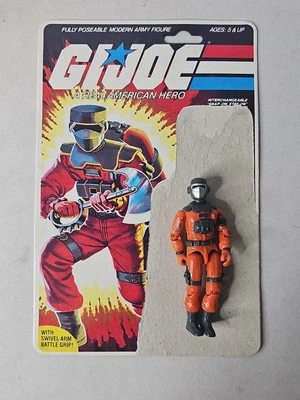 G.I. Figura de acción Joe 3.75" Gabriel "Barbecue" Kelly ¡con tarjeta! Foto 1 de 4