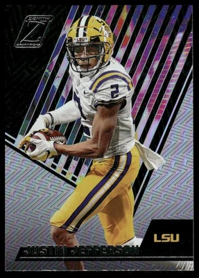 2023 Panini Chronicles Draft Picks #19 Justin Jefferson Zenith - Image 1 of 2