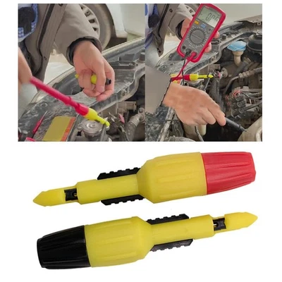 Clip de sonde de perçage de fil d'isolation de 2 pièces pour la tension - Photo 1/4