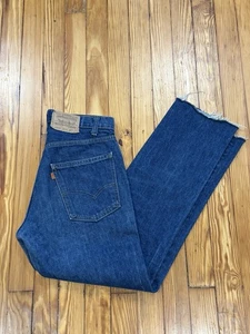 Levi’s 505 Orange Tab 20505-0217 Jeans Made In USA 70’s 80’s Faded Denim 30x30 - Picture 1 of 6