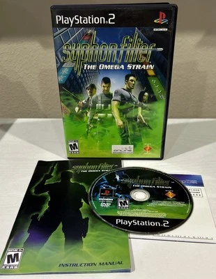 Syphon Filter The Omega Strain PS2 PlayStation 2 - Complete CIB TESTED - Image 1 of 4