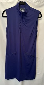 IBKUL Damen Größe Small Golf Tennis Freizeit Performance Kleid blau aktiv - Bild 1 von 9
