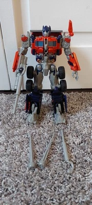 Transformers 2007 Movie Optimus Prime Voyager Class Incomplete - Image 1 of 2