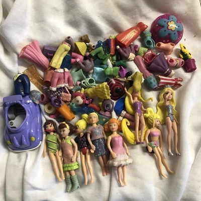 Mattel Polly Pocket Doll / Clothes Lot - Image 1 of 4
