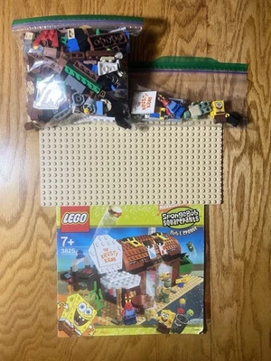 Calça Lego Bob Esponja Quadrada: Krusty Krab (3825) 99% Completa - Imagem 1 de 4