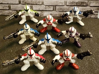 2004 Star Wars Galactic Heroes Storm Troopers 8 figuras de acción Hasbro Playskool Foto 1 de 4