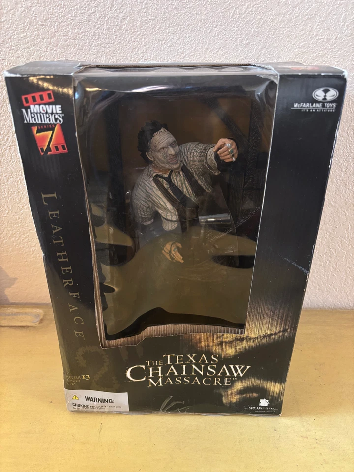 Figura Leatherface Texas Chainsaw Massacre 12" McFarlane Movie Maniacs Serie 7 Foto 1 de 1