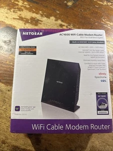 NETGEAR AC1600 Kabel Wifi Modem Router Combo C6250-100NAS DOCSIS 3.0 - Zapieczętowany - Zdjęcie 1 z 24