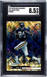 1999 Upper Deck HoloGrFX Ausome #AU31 Randy Moss SGC 8.5 - Picture 1 of 2