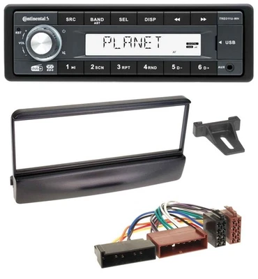 Continental MP3 AUX USB DAB 1DIN Autoradio für Ford Mondeo 96-02 Puma ab 97 Tran - Bild 1 von 4