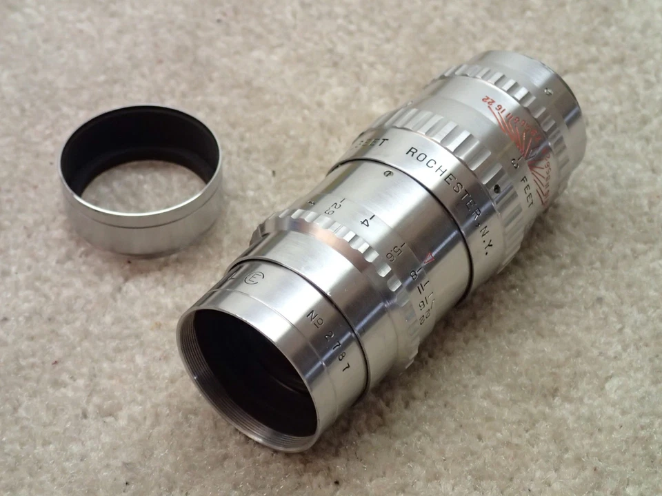 Elgeet 3 Inch f2.9 Cine Tel Lens C Mount Estate Item Project READ - Image 1 of 4