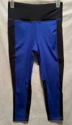 Leggings Rise By LulaRoe para mujer pequeños negros azules bolsillos Foto 1 de 4