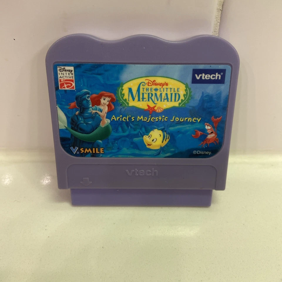 VTech V Smile Game Cartridge Disney Little Mermaid Ariel's Majestic Journey - Image 1 of 1