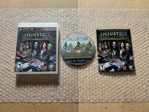 Injustice: Götter unter uns (Ultimate Edition) (PS3, 2013) - KOMPLETT / CIB *GETESTET - Bild 1 von 5