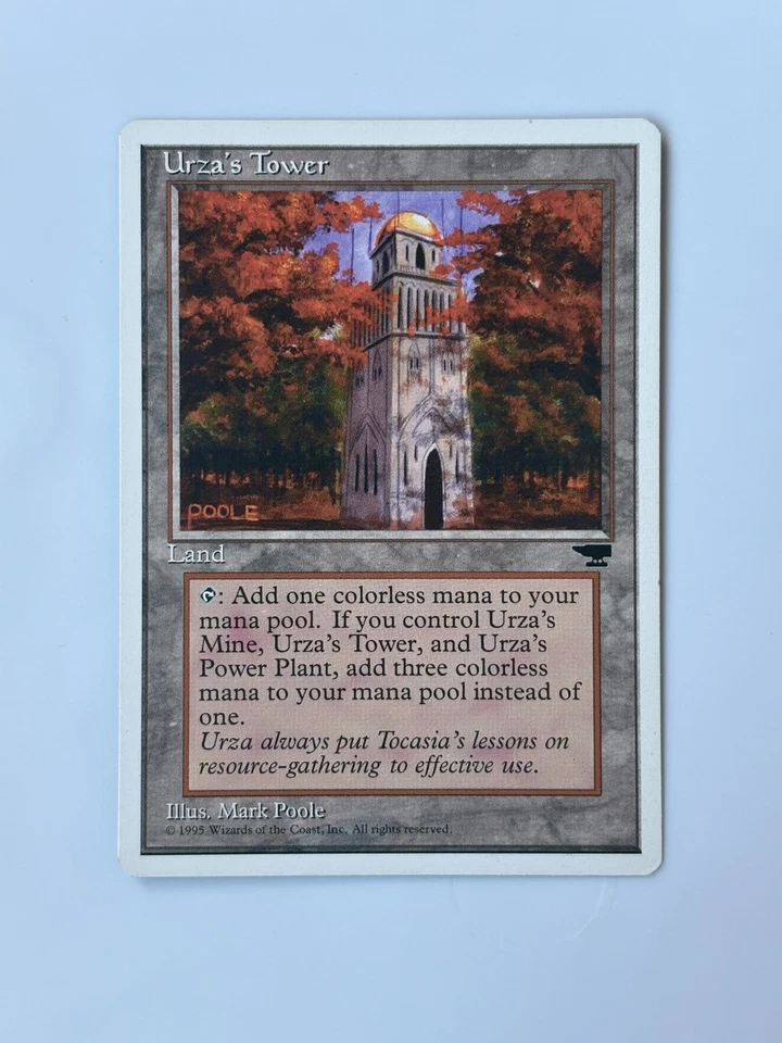 Urza's Tower (Forest) Chronicles Magic the Gathering Card - Image 1 of 1