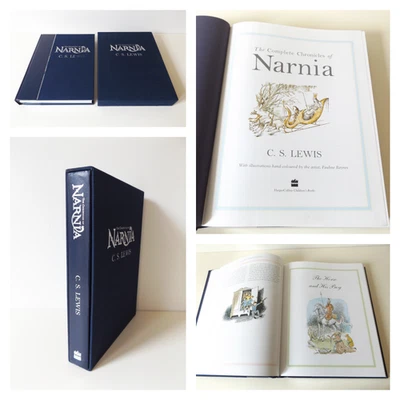 2006  The COMPLETE CHRONICLES of NARNIA by C.S. Lewis ILLUSTRATED Slipcase Foto 1 de 4