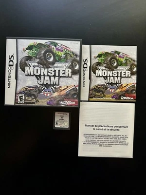 Monster Jam Path of Destruction Nintendo DS (CIB w/manual) Tested - Image 1 of 2