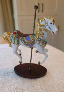 Franklin Mint Treasury Of Carousel Art - Fruit Salad Porcelain Figurine 1988 - Picture 1 of 4