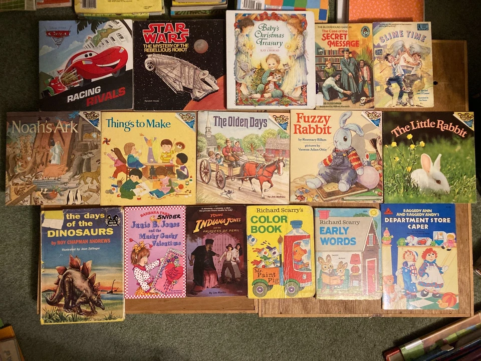 Vintage Lot OF 16 Children's Random House Books 1950's-90's Please Read to Me X5 - Image 1 of 1