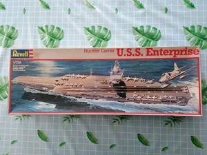 REVELL 1/720 NUCLEAR CARRIER U.S.S. ENTERPRISE ITEM N° 5046 - Foto 1 di 11