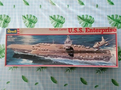 REVELL 1/720 NUCLEAR CARRIER U.S.S. ENTERPRISE ITEM N° 5046 - Immagine 1 di 4