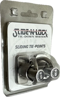 Hi-Lift SS-2 Slide Tie-Points Slide-N-Lock Tie-Down System Paquete de 2 (Sellado/Nuevo) Foto 1 de 4