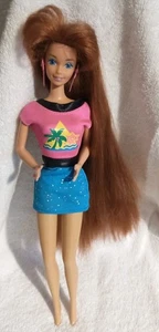 Mattel Barbie Glitter Hair Redhead 1993 - Bild 1 von 7