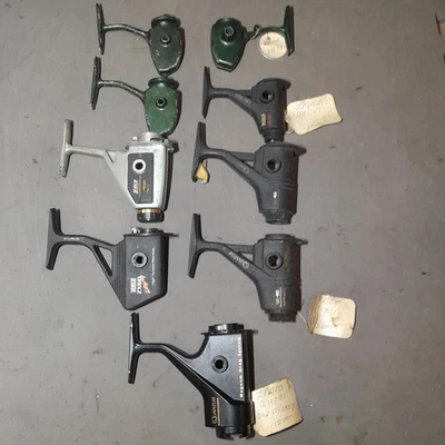 9 Piezas de marcos de carrete giratorio Zebco Quantum vintage ZX60 Q640 XB11 Ect Foto 1 de 4