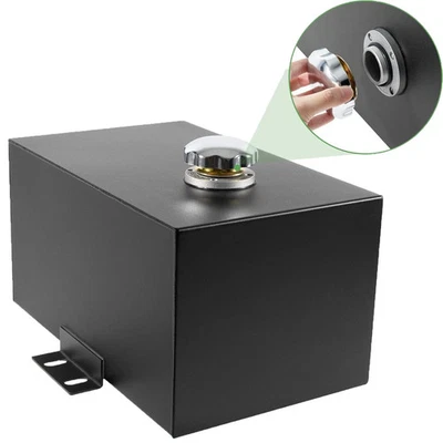 5 Gallon 14 Gauge Steel Hydraulic Fluid Reservoir Tank,Inlet 1-1/2"& Outlet 3/4" - Image 1 of 4