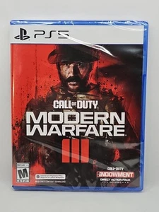 Call of Duty: Modern Warfare III (Sony PlayStation 5 PS5, 2023) Factory Sealed - Picture 1 of 2