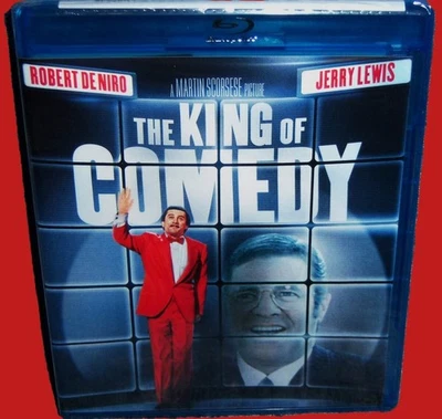 NEW RARE OOP JERRY LEWIS ROBERT DE NIRO THE KING OF COMEDY MOVIE BLU RAY 1982 - Image 1 of 2