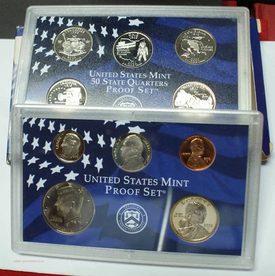 (USA) 2002-S Proof Set United States US Mint Original , lartdesgents.fr p1448/2 - Image 1 of 3