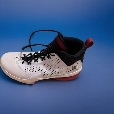 Кроссовки баскетбольные мужские Nike размер 12 Jordan Flight Time белые слегка поношенные - Изображение 1 из 4