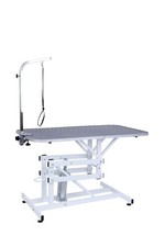Z-Lift Hydraulic Pet Grooming Table W/Adjustable Arm Noose for Dog and Cat