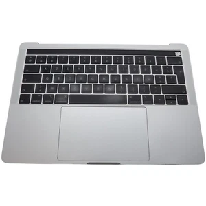 Original Apple Macbook Pro 13 " A1989 Palmrest Keyboard,Touch BAR,Pad,Akku,Az - Picture 1 of 3
