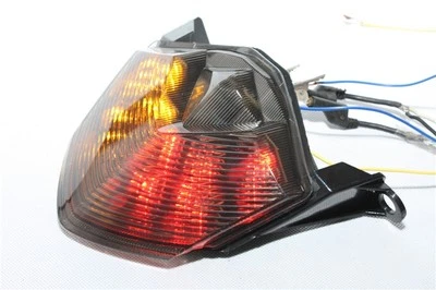 Luz trasera LED señal de giro de freno para Kawasaki Z750/ZX-10R/ZX1000/ZX-6R/ZX600 Smo Foto 1 de 4