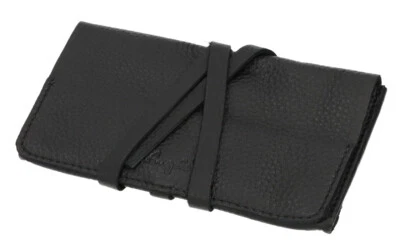 Angelo Tabaktasche Feinschnittbeutel Leder Drehertasche Lederband Doppelheftchen - Bild 1 von 4