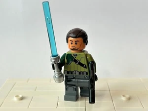 LEGO Star Wars Kanan Jarrus Dark Brown Hair minifigure Rebels 75053 75084 sw0602 - Picture 1 of 5