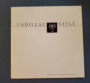 Cadillac Style 1989 VINTAGE Automobile Sales Brochure - Picture 1 of 4