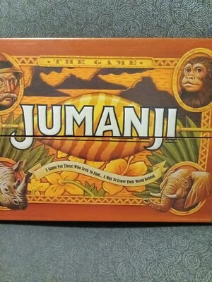 Jumanji: The Game by Cardinal Real Wood Box Board Game Pre-owned  - Image 1 of 2