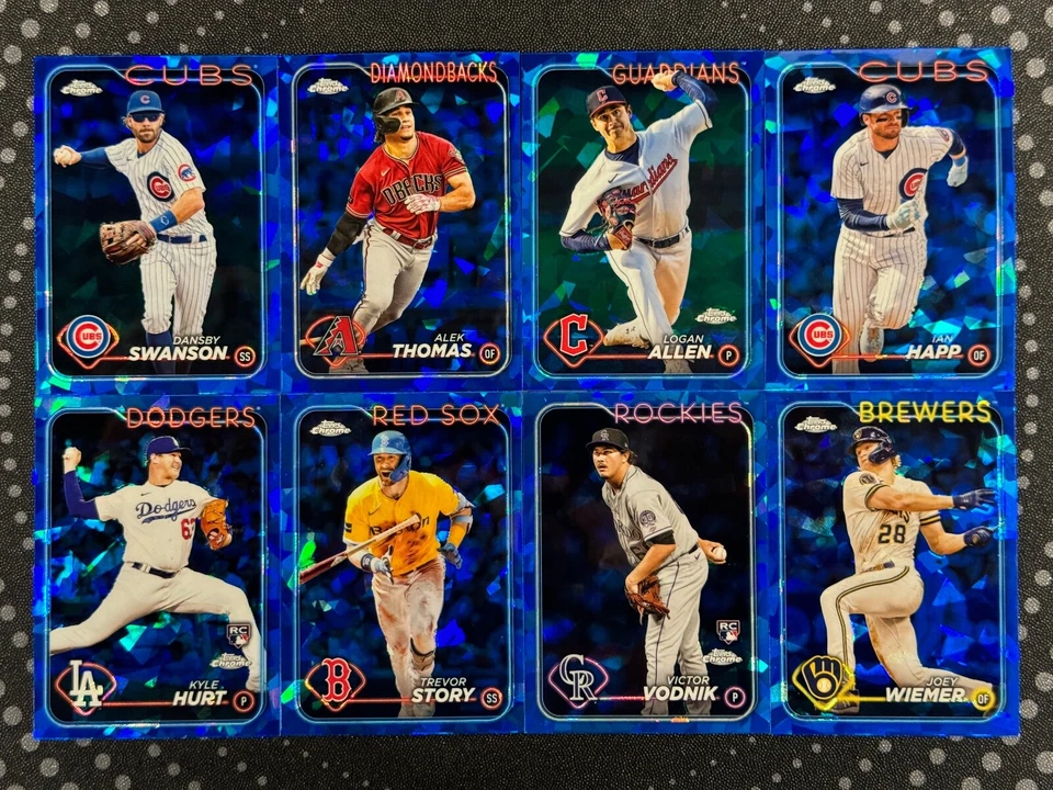 2024 Topps Chrome Baseball Sapphire Edition #1-#700 You Pick Complete Your Set! - Image 1 of 1