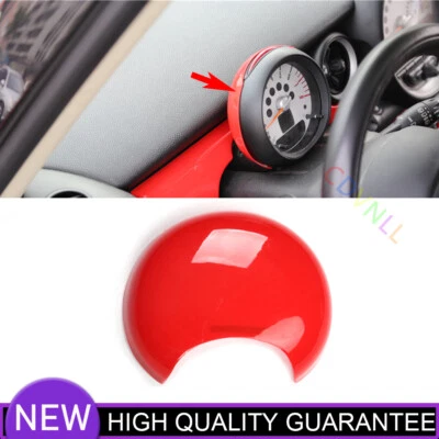 For Mini Cooper R55 R56 07-2013 Bright Red Car Inner Dashboard Panel Trim Cover - Image 1 of 4