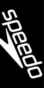 SPEEDO 100 % BAUMWOLLE LOGO HANDTUCH SCHWIMMEN FITNESSBAD SCHWARZ VERSANDKOSTENFREI! - Bild 1 von 5